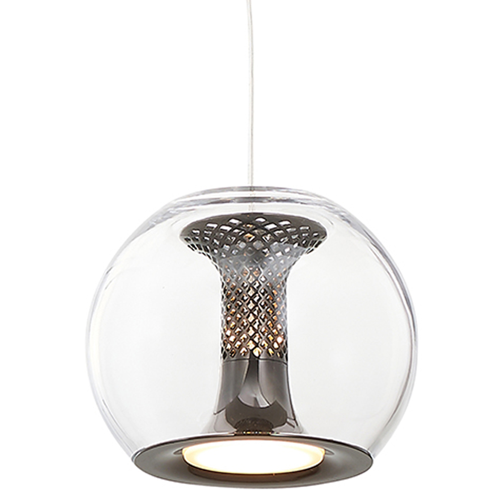 

Подвесной светильник со стеклянным плафоном Inner Gleam Globe black