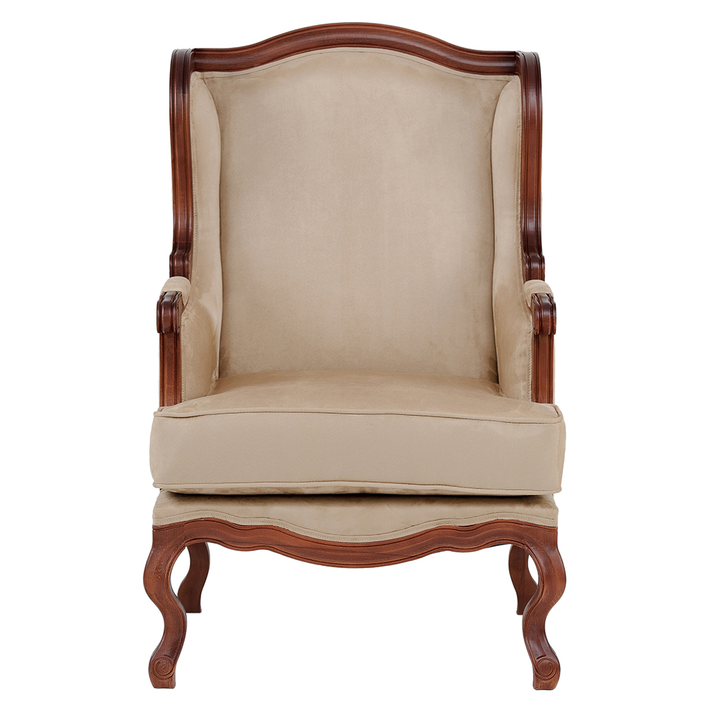 

Кресло из натурального бука бежевое Solid Luxury