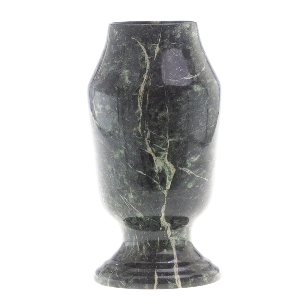 

Ваза декоративная из камня змеевик Vase Serpentine