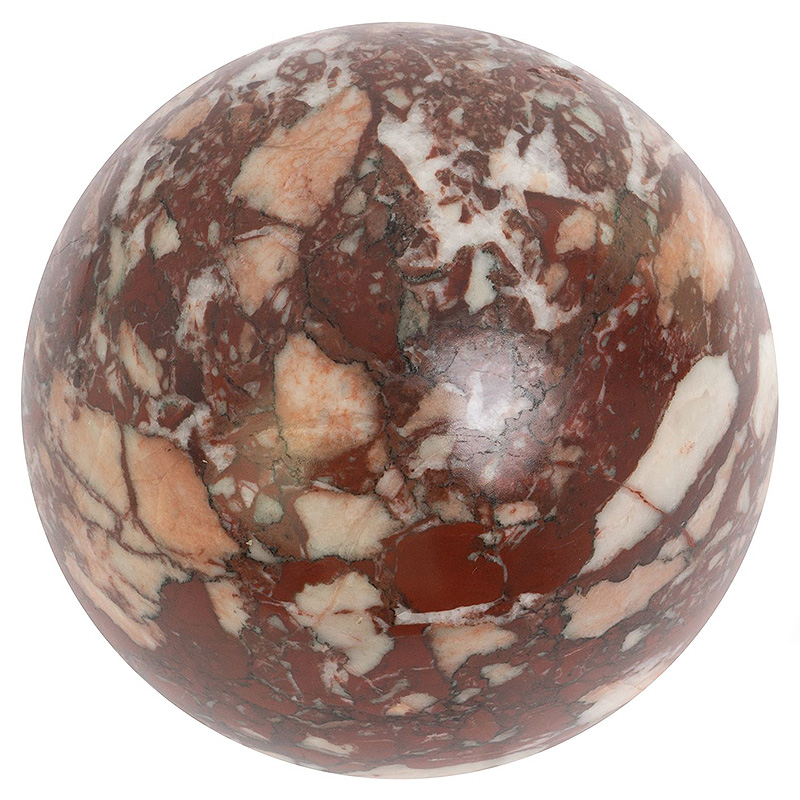 

Шар декоративный из натурального камня Креноид Красный Natural Stone Spheres