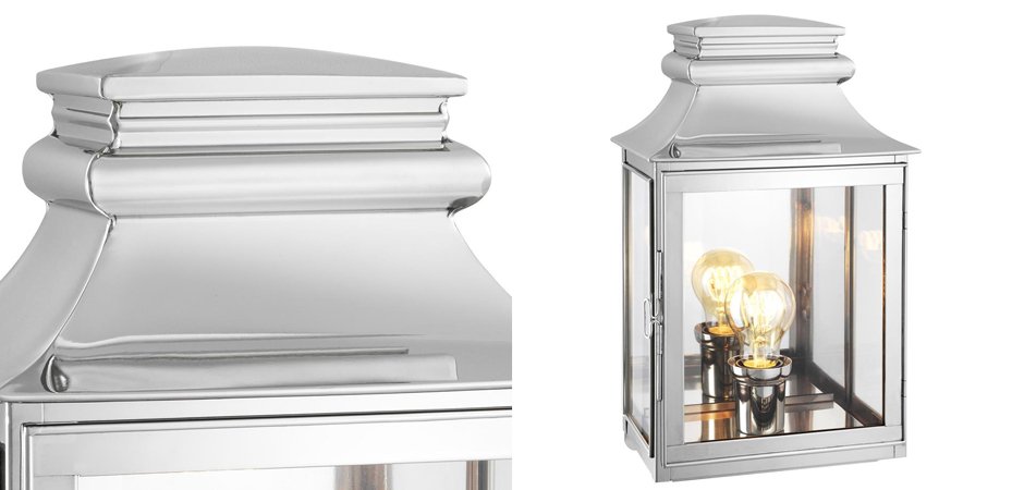 Бра Eichholtz Wall Lamp Primo L Nickel - Loft-Concept в Москве