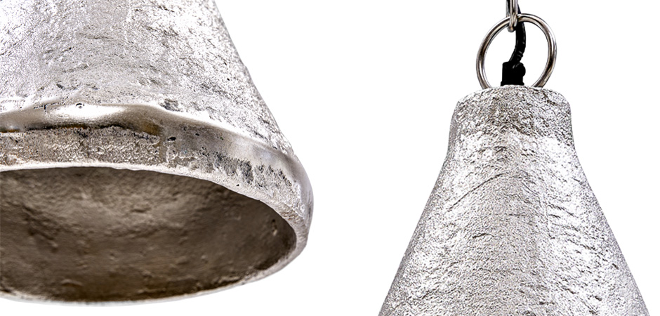 Подвесной светильник Rough Silver Pendant Подвесной светильник Rough Silver Pendant - Loft-Concept в Москве