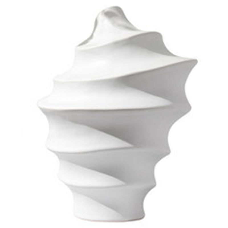  White Spiral Molecule Collection Vase    | Loft Concept 
