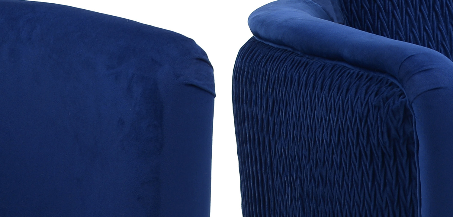 Кресло Yvette Armchair Blue - фото