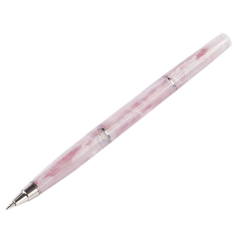 

Ручка шариковая из натурального камня Кварц Розовый Stone Pens