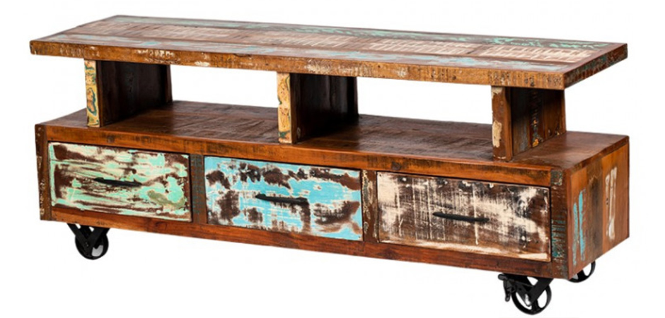 TV-тумба Antique Loft Wood TV-тумба Antique Loft Wood - Loft-Concept в Москве
