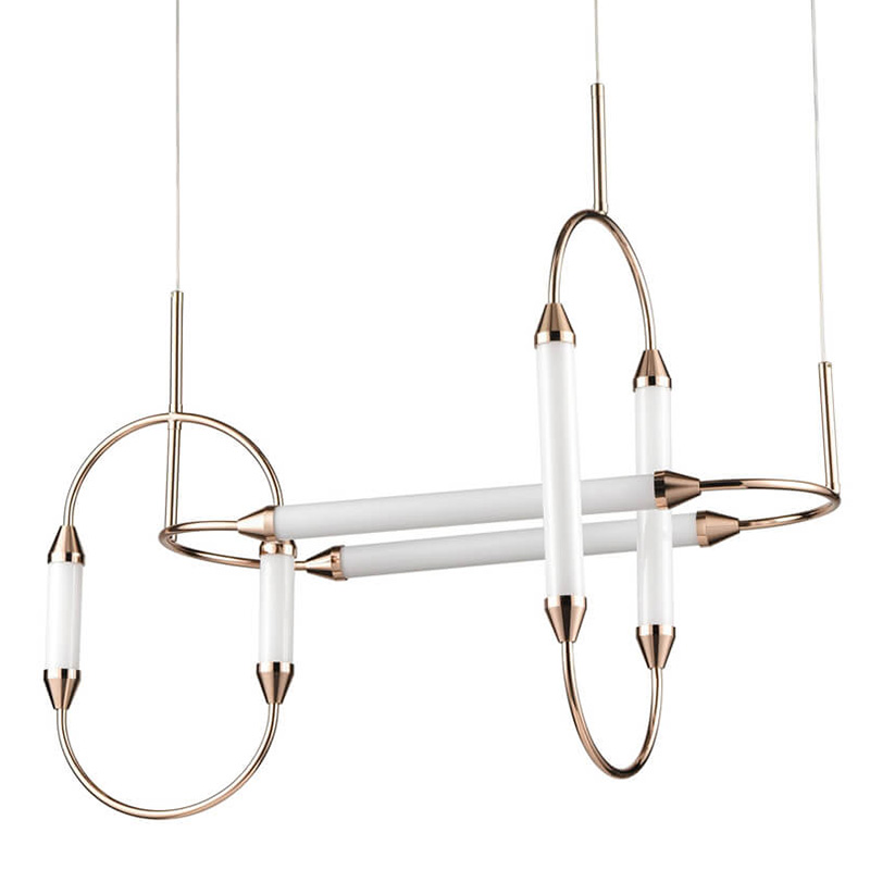  Giopato & Coombes CIRQUE chandelier Skyline Medium Gold    | Loft Concept 
