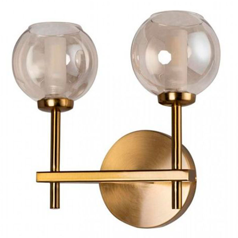  RH Boule de Cristal Double Wall Lamp amber Gold      | Loft Concept 