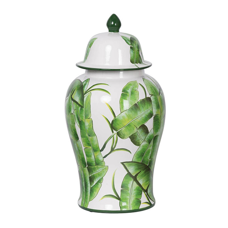  Vase Green Leaves I     | Loft Concept 