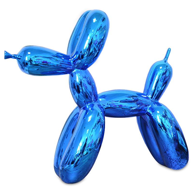  Jeff Koons Balloon Dog shining blue -   | Loft Concept 