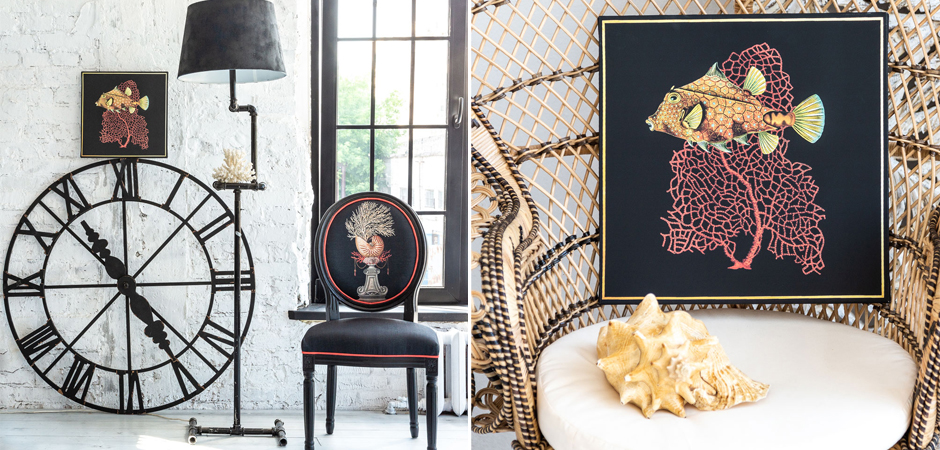 Постер Fish and Coral Poster 5 Постер Fish and Coral Poster 5 - Loft-Concept в Москве