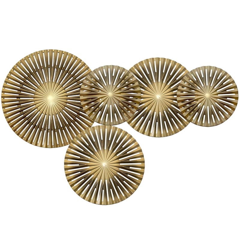 - Apollo Brown and Gold Wall Plaque Disc gap 5     | Loft Concept 