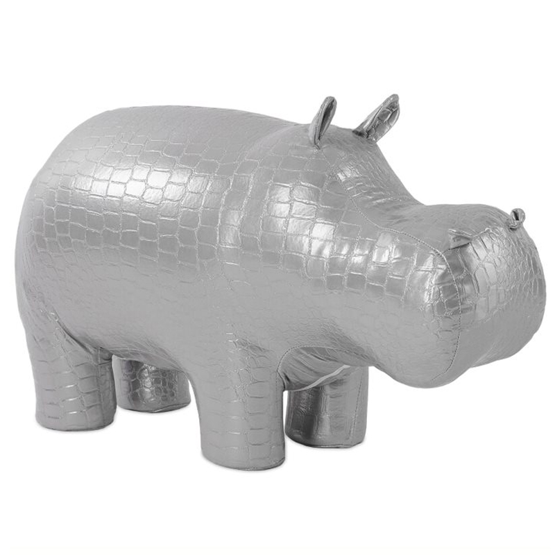 

Пуф Бегемот Poof Hippo silver