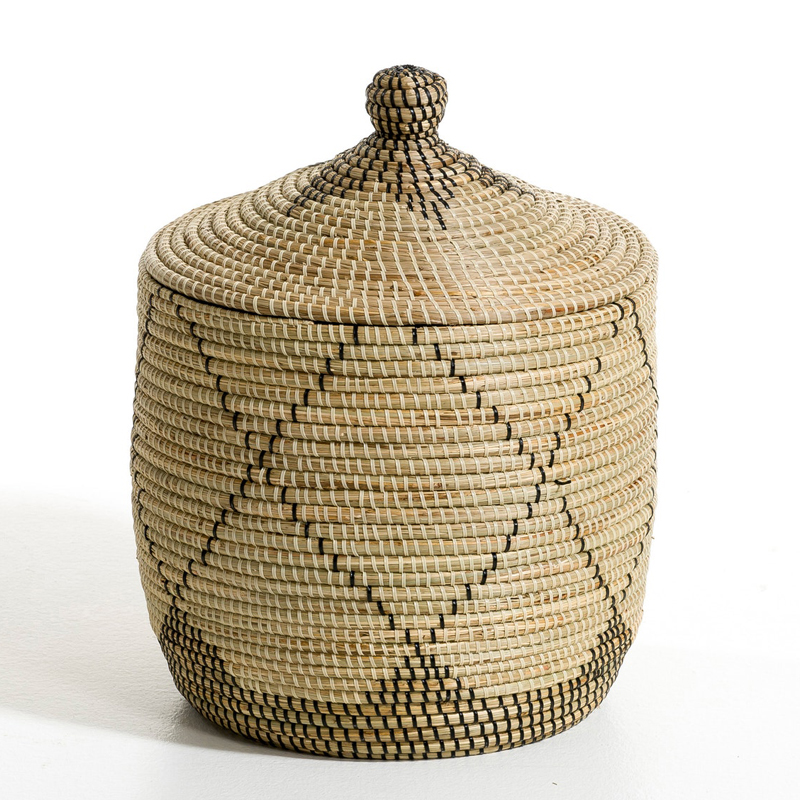    Wicker Vase With Lid    | Loft Concept 