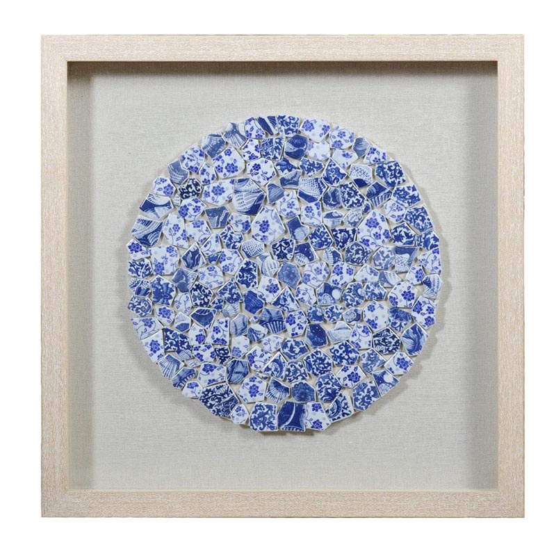  Blue and White Mosaic circle      | Loft Concept 