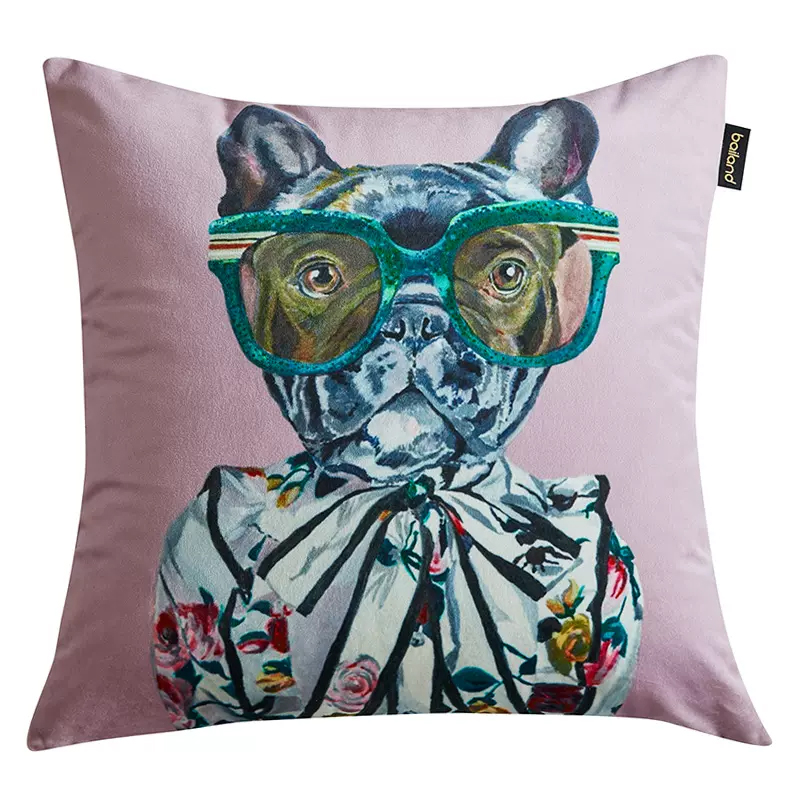    Gucci Dog Fashion Animals Cushion Lilac     | Loft Concept 