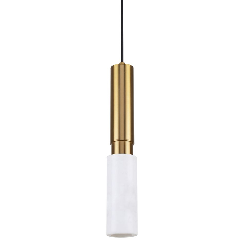 

Подвесной светильник с плафоном из белого мрамора Shaw Marble