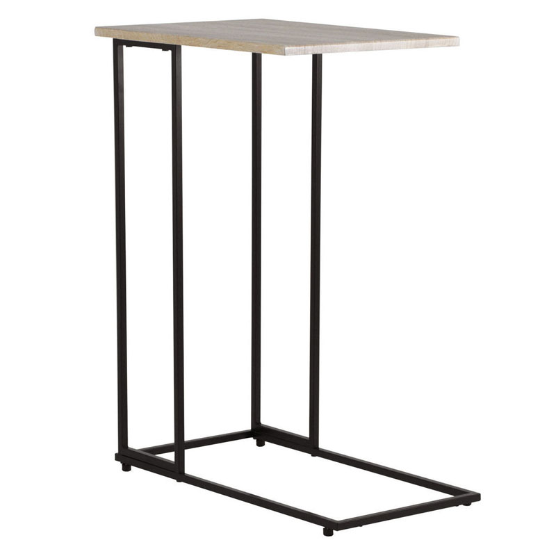   Industrial Oak Aubrey Side Table    | Loft Concept 