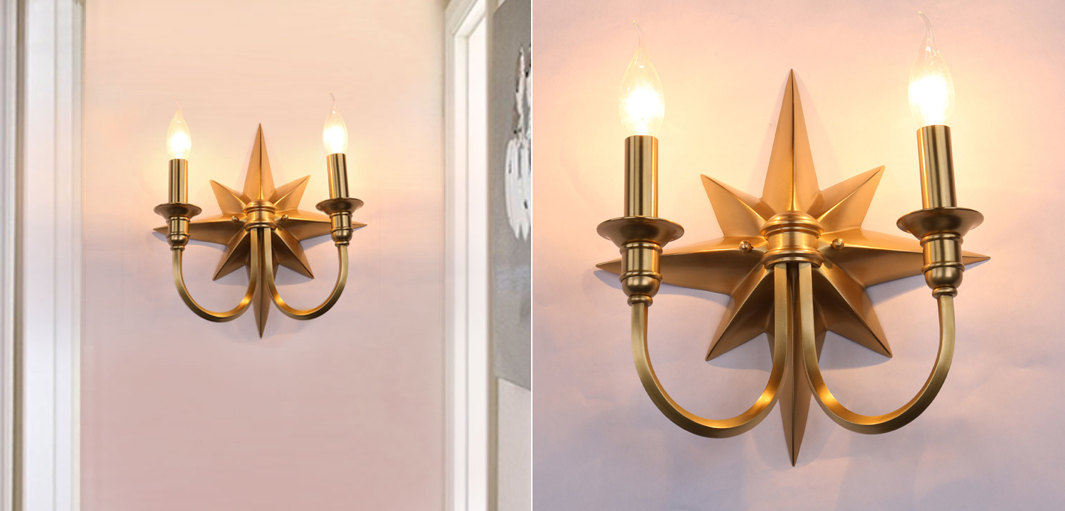 Бра Base Star Wall lamp Double - фото
