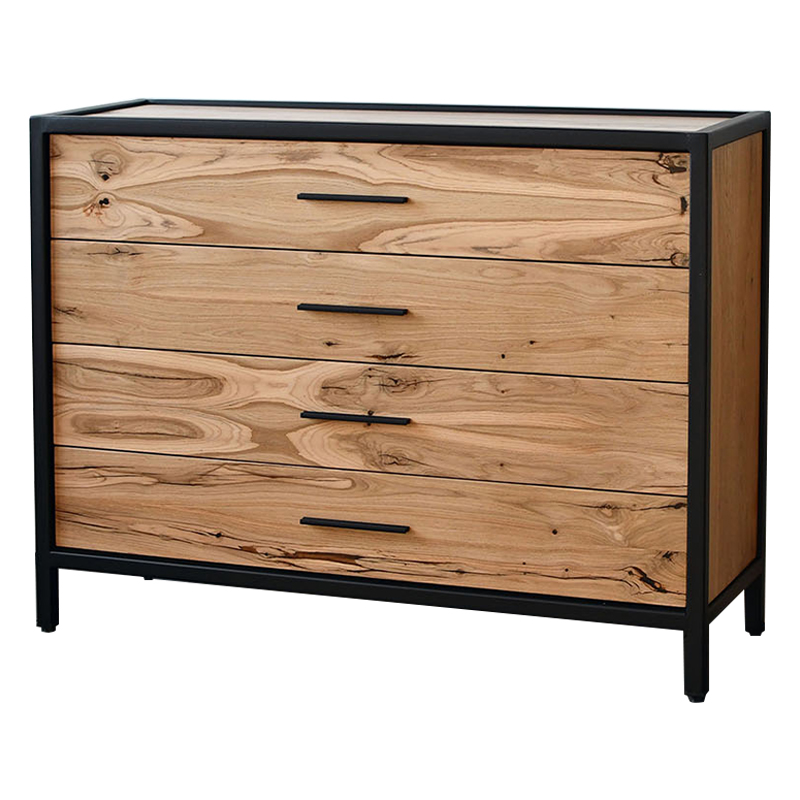     Irvine Industrial Metal Rust Chest of Drawers     | Loft Concept 