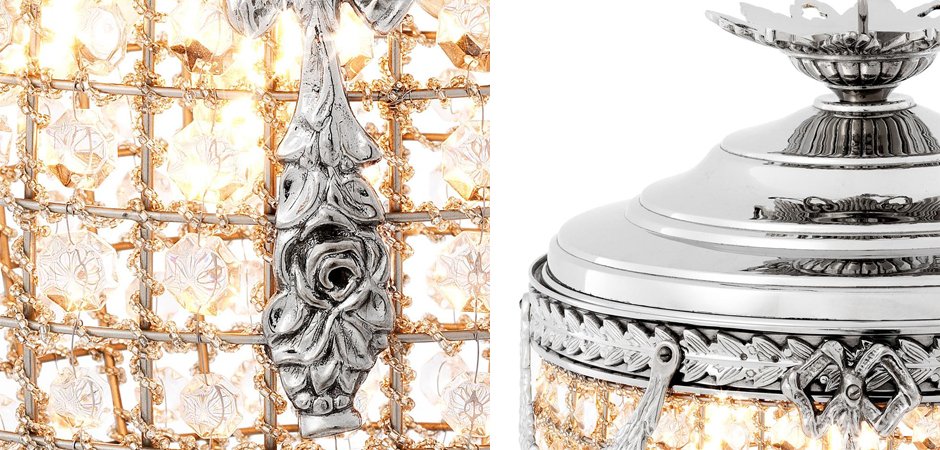 Люстра Chandelier Emperor S Nickel - Loft-Concept в Москве