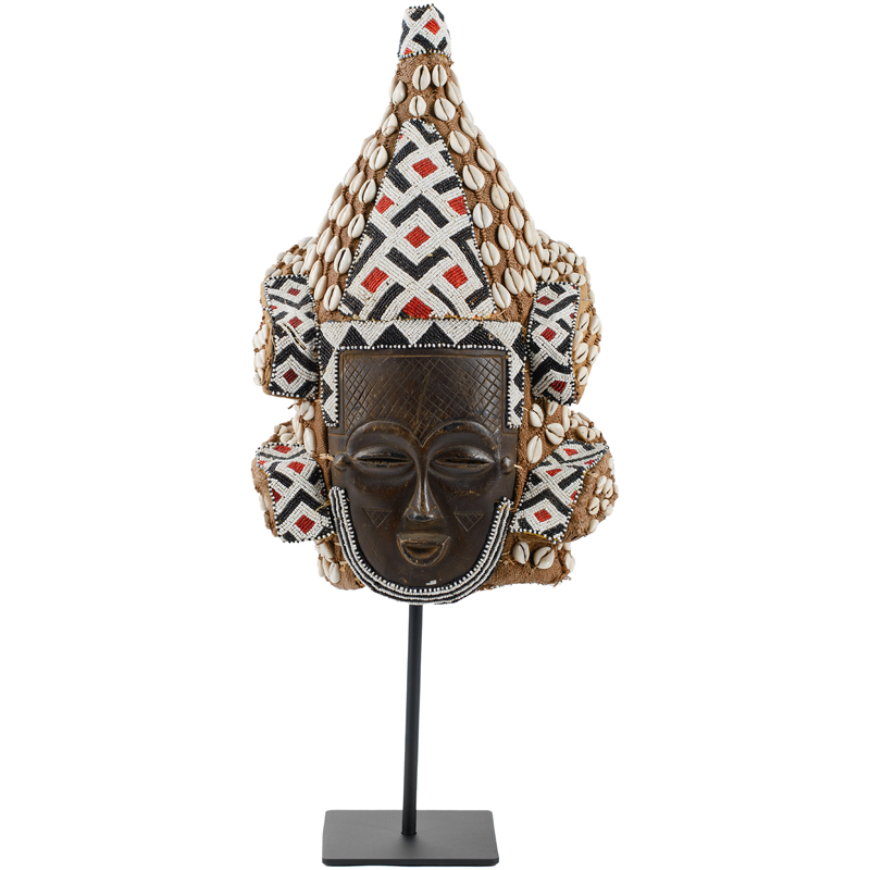  African Mask with Sophisticated headgear      | Loft Concept 