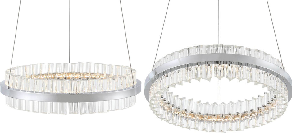 Люстра Ring Horizontal Chrome - фото №1