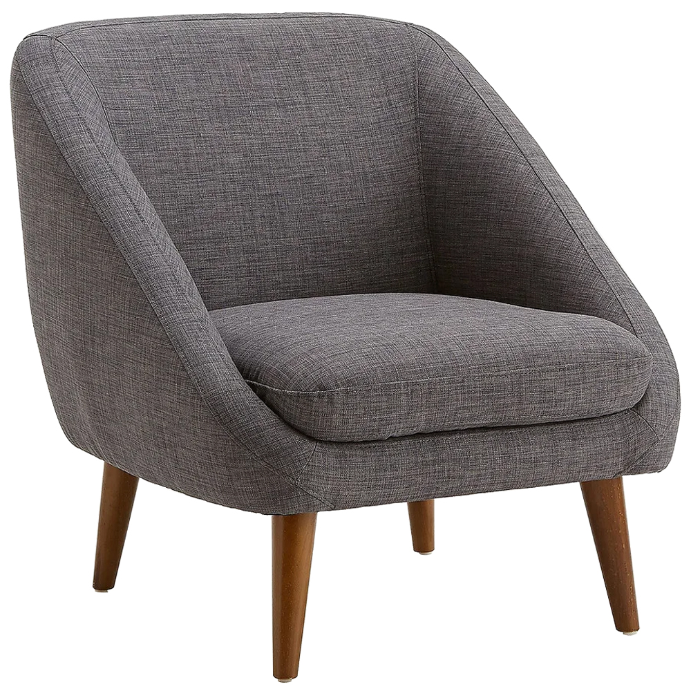 

Кресло серое Pauley Grey Armchair
