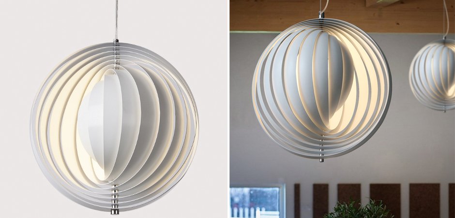 Подвесной светильник Led Pendant Rotates Space Ball Metal по цене 13 ...