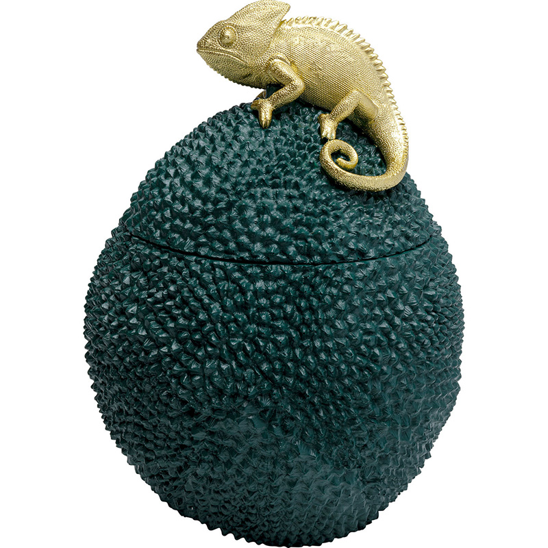  Lizard on tropical fruit     | Loft Concept 