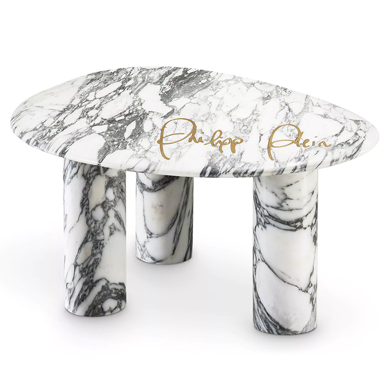   Philipp Plein Side Table Forte   Bianco    | Loft Concept 