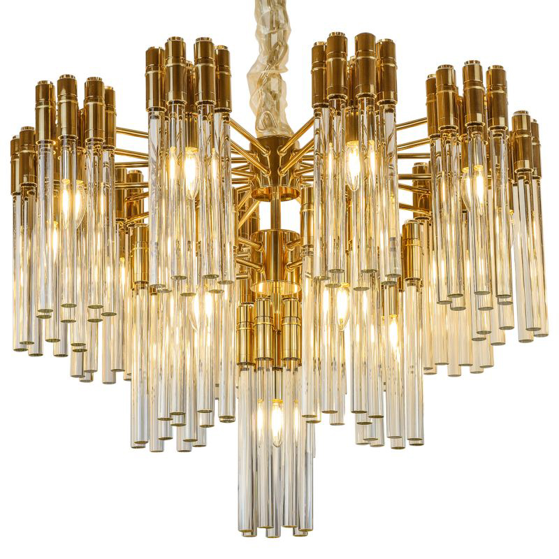  Contemporary Chandelier Crystal Gold      | Loft Concept 