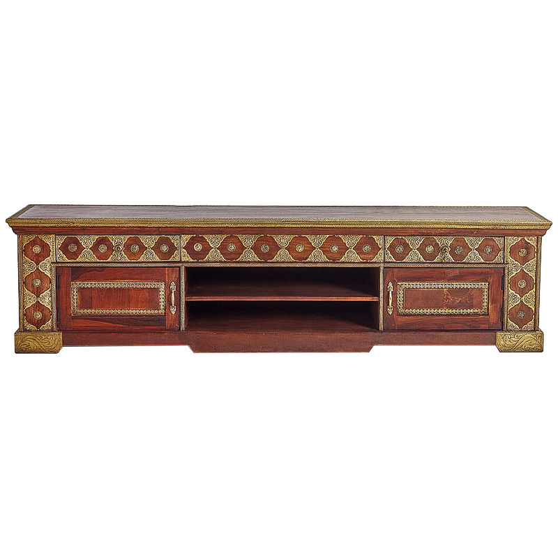-    Tejas Indian Inlaid TV Stand     | Loft Concept 