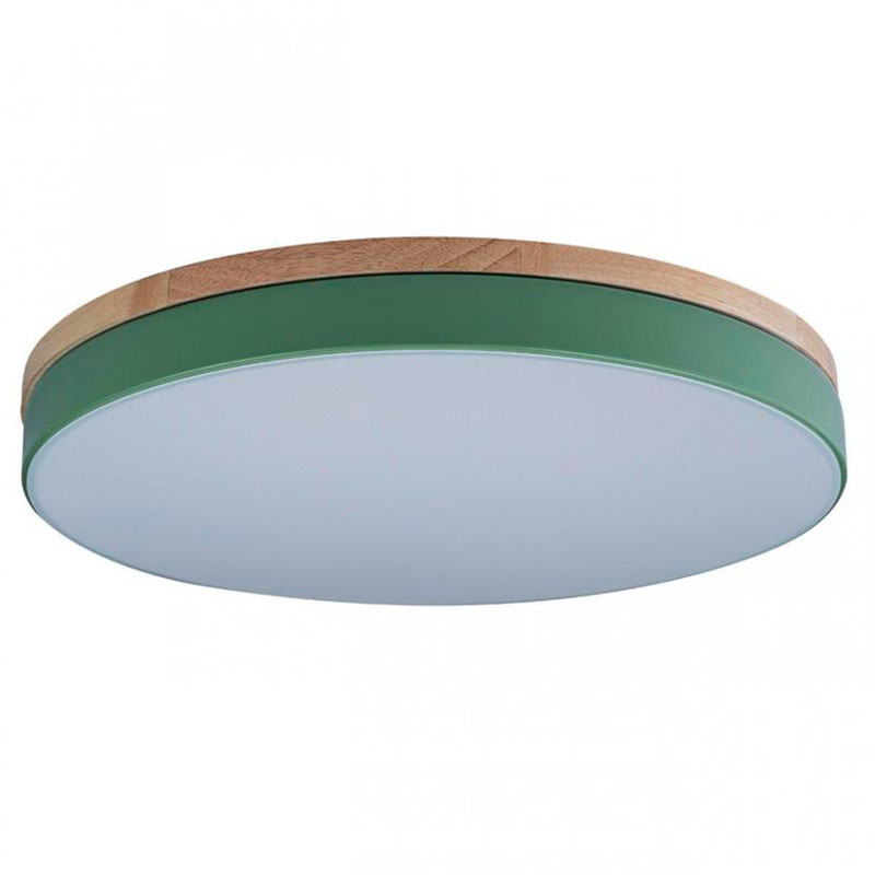 

Потолочный светильник Wooden Wheels Green диаметр 50