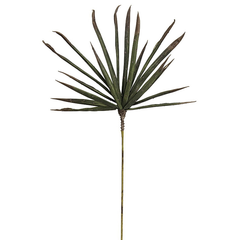 

Декоративная искусственная ветвь Пальма зеленая