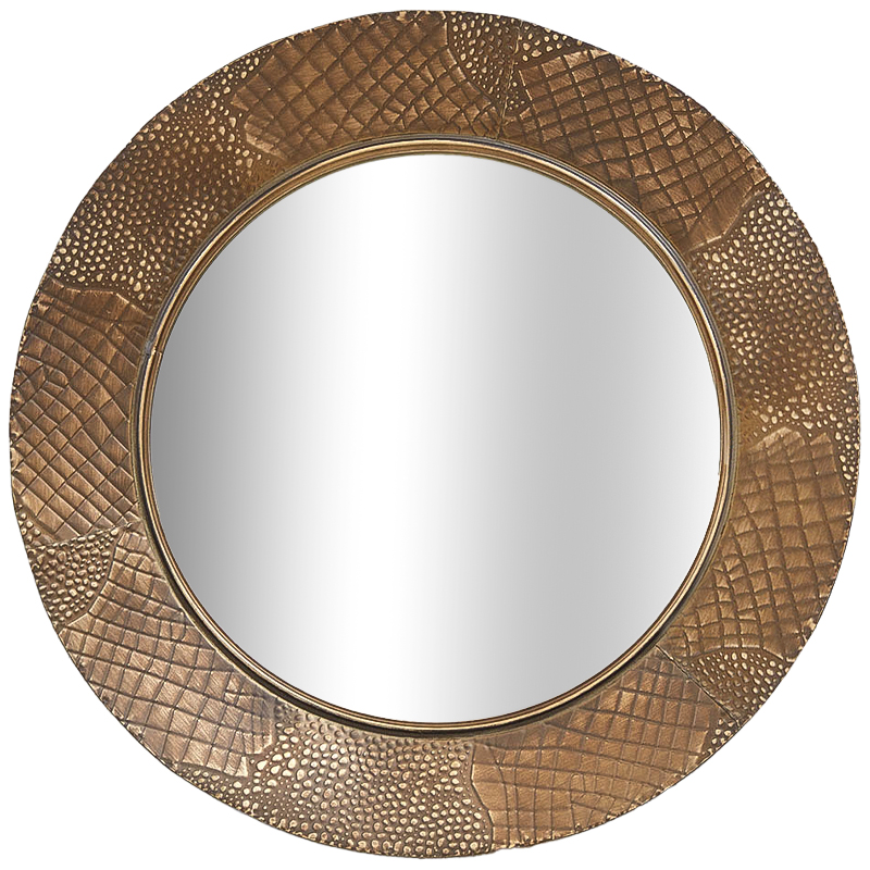   Rafferty Round Brass Mirror     | Loft Concept 