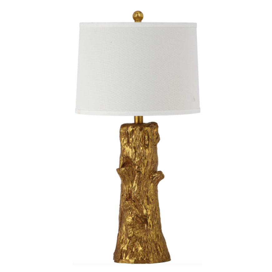 Настольная лампа Gold Stump. Основание настольной лампы золото. Светильник золотой Соловей.
