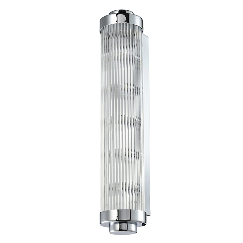  Buck Glass TUBE Wall Lamp Nickel   (Transparent)   | Loft Concept 