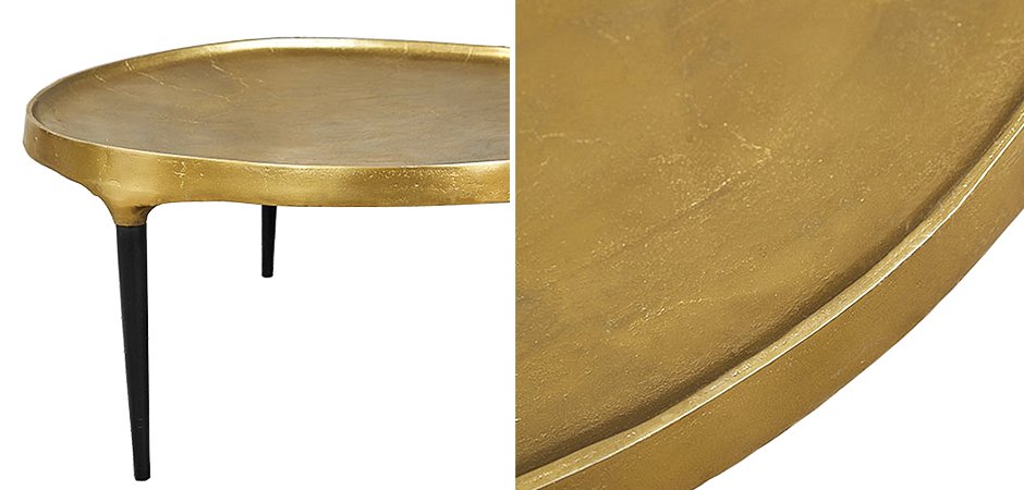 Кофейный стол Brass Stains Table - фото