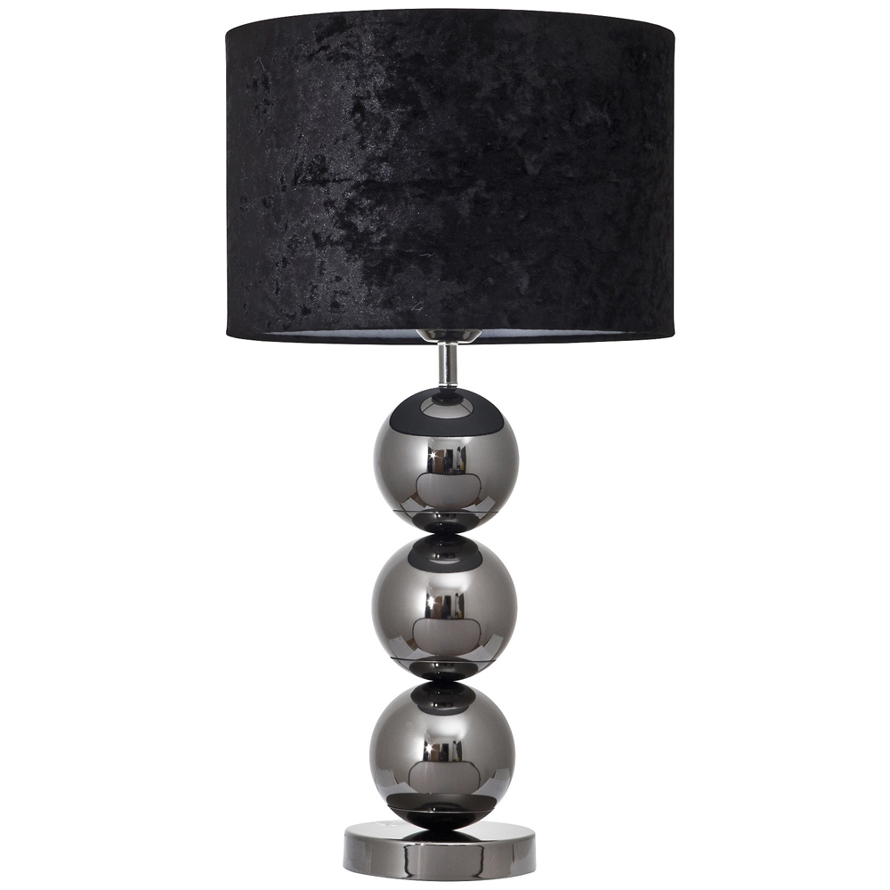 

Настольная лампа с основанием в виде металлических сфер Balance Table Lamp Black