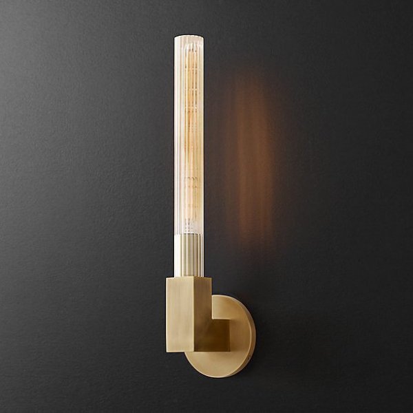 RH CANNELLE wall lamp SINGLE Sconces    | Loft Concept 