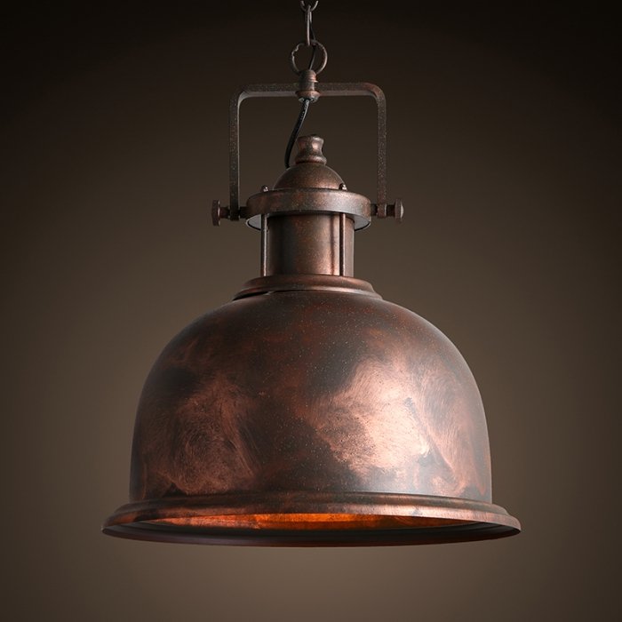  Old Copper Pendant Big    | Loft Concept 
