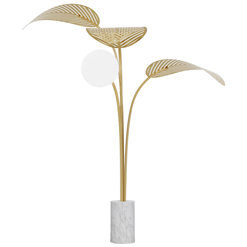  Palm Tree Light One Floor Lamp     Bianco   | Loft Concept 