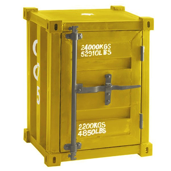   CARLINGUE Sea Container yellow    | Loft Concept 