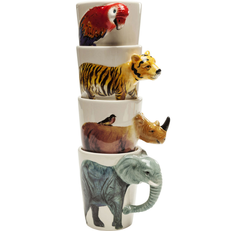  Tropical Animals mug    | Loft Concept 