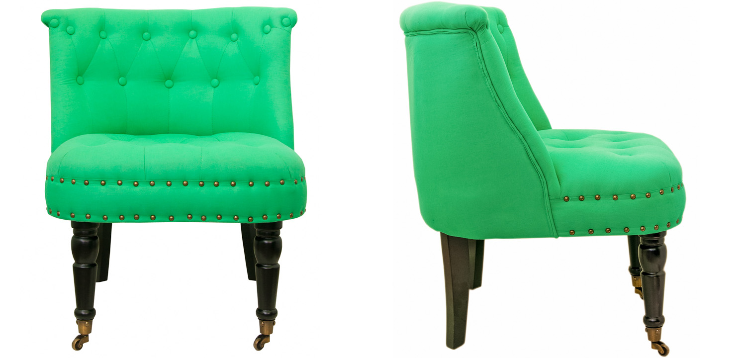 Кресло Sergio Chair green - фото