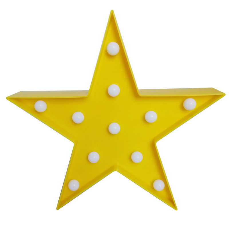 

Настольная лампа Желтая звезда