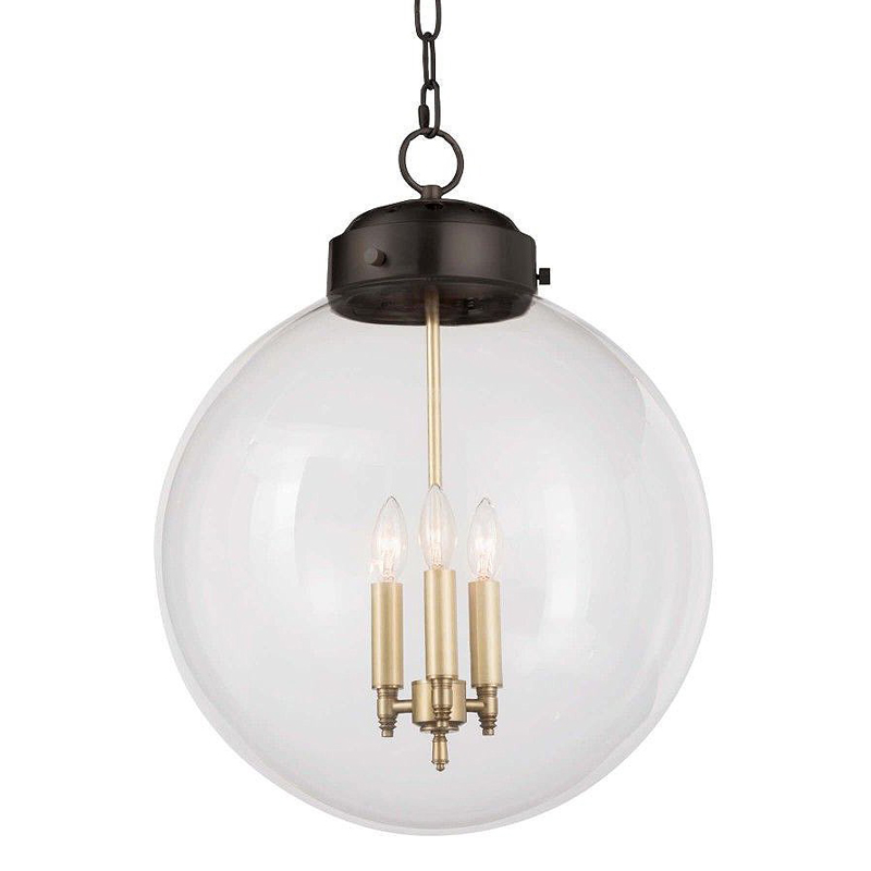   Conor Globe Hanging lamp Black   (Transparent)   | Loft Concept 