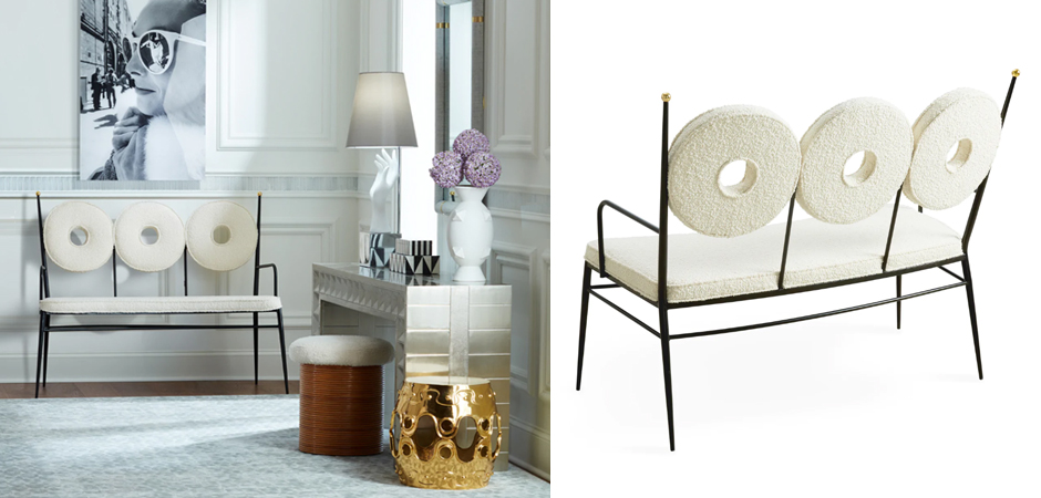 Банкетка Jonathan Adler Rondo Bench Банкетка Jonathan Adler Rondo Bench - Loft-Concept