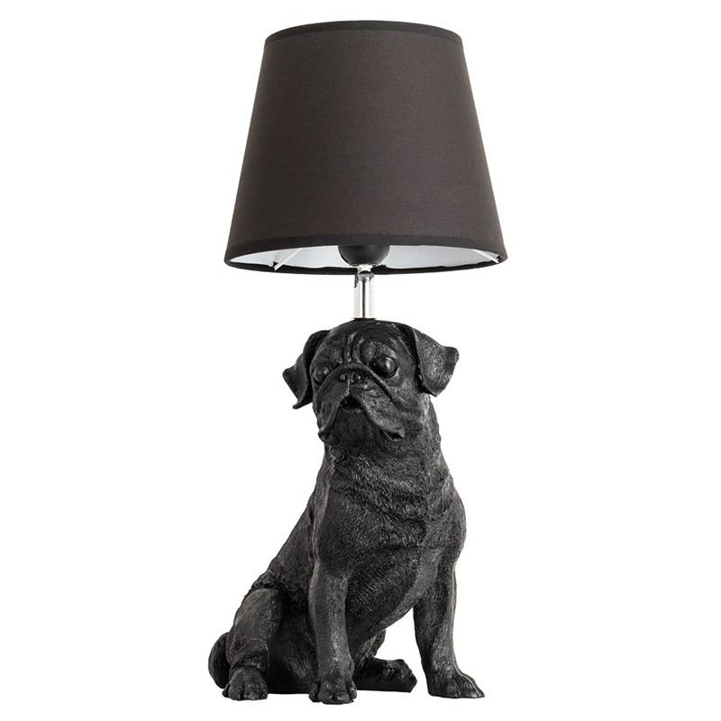   Black Bulldog Table Lamp    | Loft Concept 